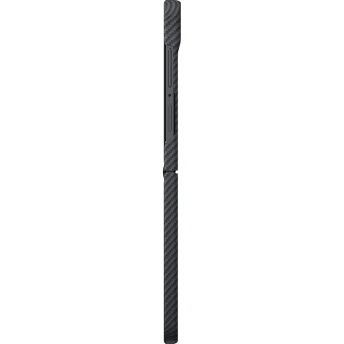 Etui aramidowe Pitaka Edge Case do MagSafe, do Galaxy Z Flip8, szaro-czarne