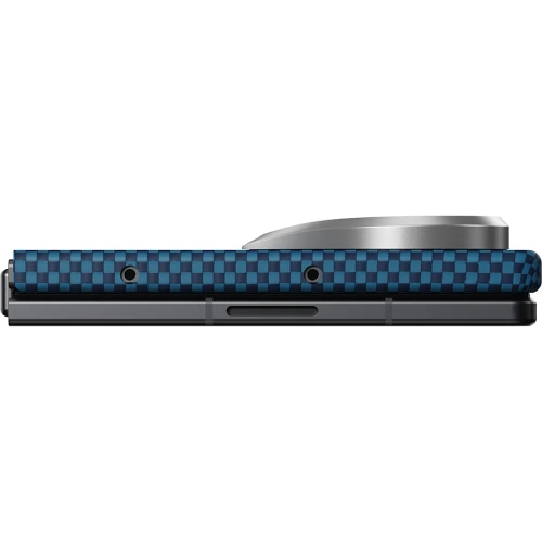 Etui aramidowe Pitaka Edge Case do MagSafe, do Galaxy Z Fold8 Ultra, niebieskie