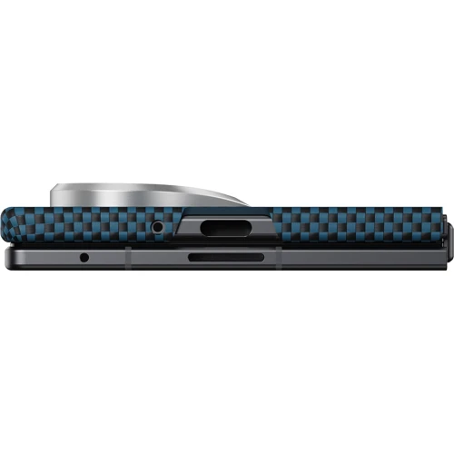 Etui aramidowe Pitaka Edge Case do MagSafe, do Galaxy Z Fold8 Ultra, niebieskie