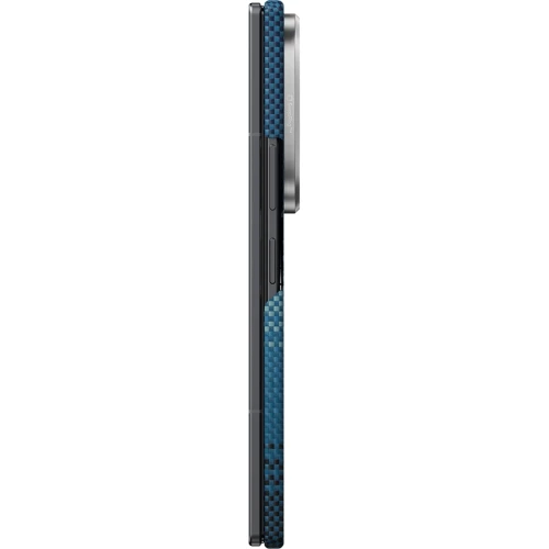 Etui aramidowe Pitaka Edge Case do MagSafe, do Galaxy Z Fold8 Ultra, niebieskie