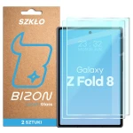 Szkło hartowane Bizon Glass Clear Duo do Galaxy Z Fold8, 2 sztuki