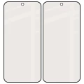 Matowe szkło hartowane Bizon Glass Matte Duo do Xiaomi 17T, czarna ramka, 2 sztuki (4/4)