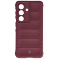 Pancerne etui + szkło hartowane Bizon Tur Pack do Galaxy S26, burgundowe (2/10)