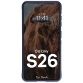 Pancerne etui + szkło hartowane Bizon Tur Pack do Galaxy S26, granatowe (6/10)