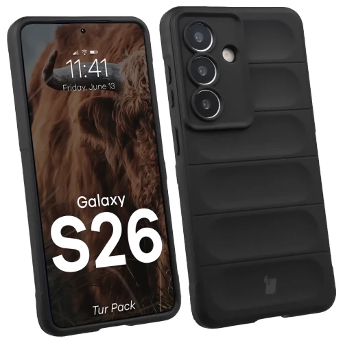Pancerne etui + szkło hartowane Bizon Tur Pack do Galaxy S26, czarne (3/10)