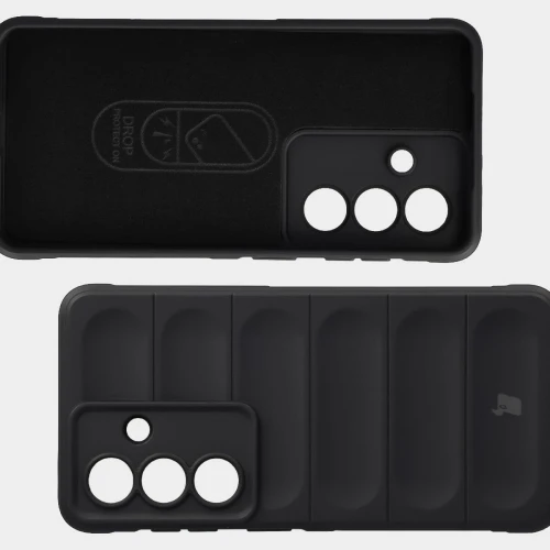 Pancerne etui + szkło hartowane Bizon Tur Pack do Galaxy S26, czarne (7/10)