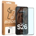Pancerne etui + szkło hartowane Bizon Tur Pack do Galaxy S26, czarne (10/10)