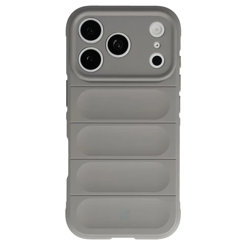 Pancerne etui + szkło hartowane Bizon Tur Pack do iPhone 18 Pro / 17 Pro, jasnoszare (2/10)