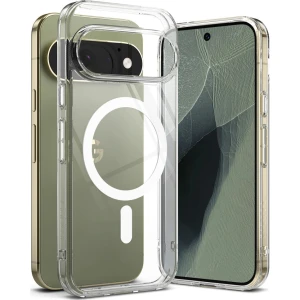 Etui Ringke Fusion Magnetic do MagSafe do Google Pixel 11 Pro, przezroczysto-białe