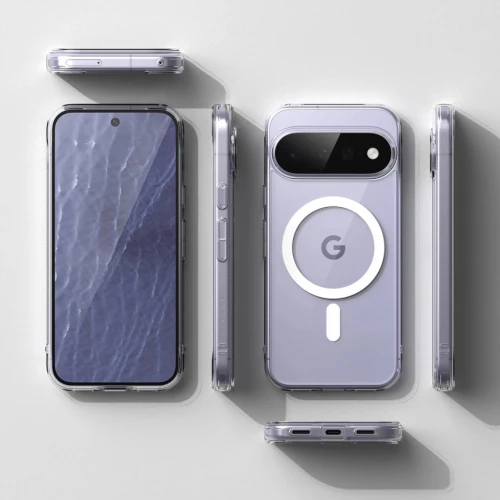 Etui Ringke Fusion Magnetic do MagSafe do Google Pixel 11, przezroczyste (5/8)