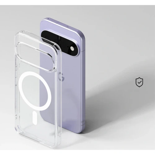 Etui Ringke Fusion Magnetic do MagSafe do Google Pixel 11, przezroczyste (6/8)