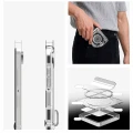 Etui Spigen Ultra Hybrid Mag do MagSafe do Galaxy Z Flip8, przezroczysto-wzorzyste (Neo One)