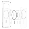 Etui Spigen Ultra Hybrid Mag do MagSafe do Google Pixel 11, przezroczysto-białe