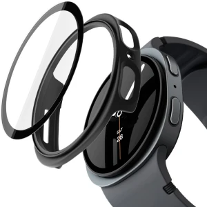 Etui + szkło Spigen Thin Fit 360 do Galaxy Watch 9 / 8 (44 mm), czarne