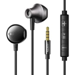 Słuchawki przewodowe douszne 3,5 mm, Ugreen EP106, czarne