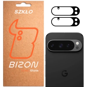 Szkło na aparat Bizon Glass Silk Lens do Pixel 9 Pro, 2 sztuki