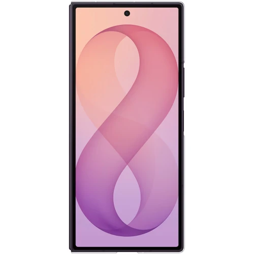 Etui + 2x folia antyrefleksyjna Samsung Clear Magnet Case do MagSafe do Galaxy Z Fold8 Ultra, przezroczysto-białe
