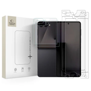 Szkło hartowane, folia Tech-Protect Easy Set Foil Glass Fit+ 4in1 do Galaxy Z Flip 8 / Z Flip 7, 4 sztuki