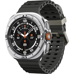 Etui, nakładka Spigen Bezel Tune Pro Pilot do Galaxy Watch Ultra 2 47 mm, srebrne