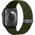 Pasek Tech-Protect Nylon Sport do Apple Watch 49/46/45/44 mm, zielony