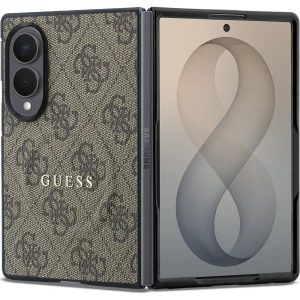 Etui Guess Hardcase 4G Classic do Galaxy Z Fold8 do MagSafe, brązowe