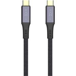 Kabel Fixed Media Cable USB-C do USB-C (USB4) 40Gbps / 240W / 8K@60Hz, 2 m, czarny