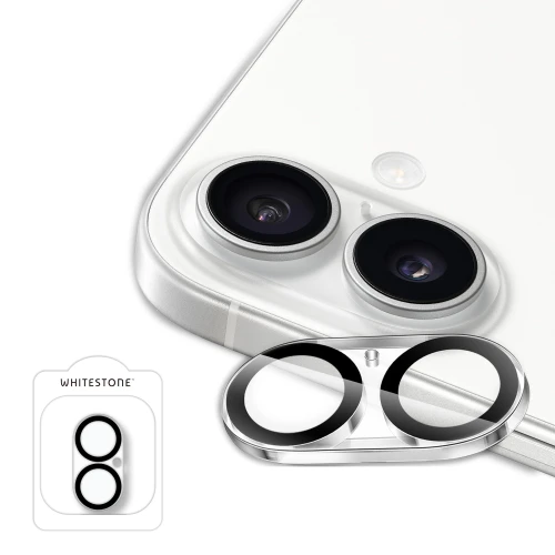 Szkło ochronne na obiektyw aparatu do iPhone 16 / Plus, Whitestone CLenZ Camera Protector, 1 komplet. (4/4)
