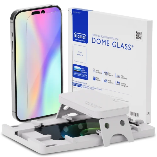 Szkło ochronne Whitestone Dome Glass z lampą UV do iPhone 16, 1 szt. (1/7)