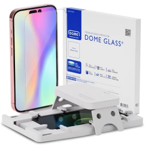 Szkło ochronne Whitestone Dome Glass z lampą UV do iPhone 16 Pro, 1 szt.