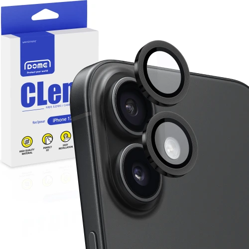 Szkło ochronne na obiektyw aparatu do iPhone 17, Whitestone CLenZ Camera Protector, 1 komplet (1/6)