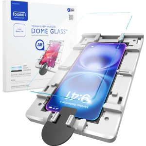 Szkło antyrefleksyjne Whitestone Dome Glass AR z lampą UV do iPhone 17 Pro, 2 szt.