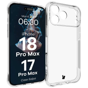 Elastyczne etui Bizon Case Salpa do iPhone 18 Pro Max / 17 Pro Max, przezroczyste