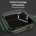 Folia ochronna TPU na ekran do Apple Watch 9 / 8 / 7 (41 mm), Whitestone Dome Premium Film, 6 szt.