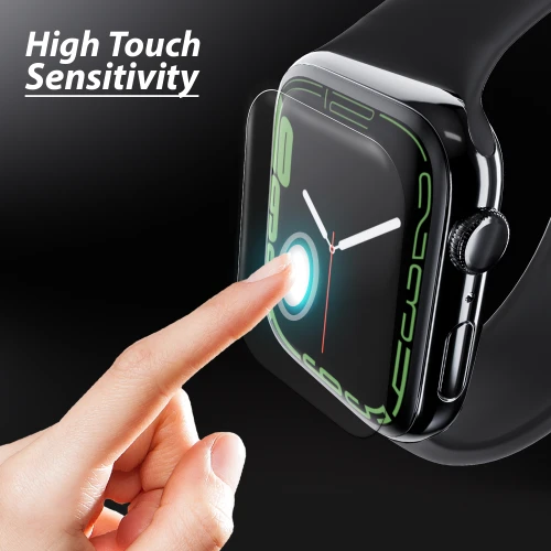Folia ochronna TPU na ekran do Apple Watch 9 / 8 / 7 (45 mm), Whitestone Dome Premium Film, 6 szt.