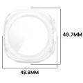 Etui ze szkłem do zegarka Bizon Case Watch Adamo do Galaxy Watch Ultra 2 47mm (2026), przezroczyste (2/8)