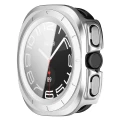 Etui ze szkłem do zegarka Bizon Case Watch Adamo do Galaxy Watch Ultra 2 47mm (2026), satynowo srebrne (5/8)