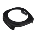 Etui ze szkłem do zegarka Bizon Case Watch Adamo do Galaxy Watch Ultra 2 47mm (2026), matowe czarne (7/8)