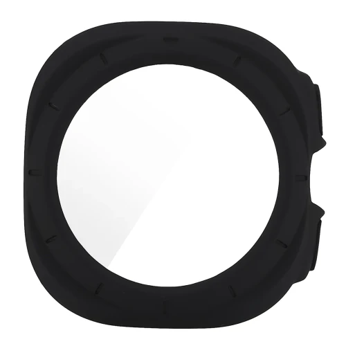 Etui ze szkłem do zegarka Bizon Case Watch Adamo do Galaxy Watch Ultra 2 47mm (2026), matowe czarne (8/8)