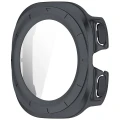 Etui ze szkłem do zegarka Bizon Case Watch Adamo do Galaxy Watch Ultra 2 47mm (2026), matowe szare (3/8)