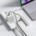 Hub USB-C 6 w 1 Adam Elements DE06, HDMI 4K/60Hz, USB-C PD 100W, 2x USB-A / 2x USB-C 10 Gb/s, srebrny (3/4)