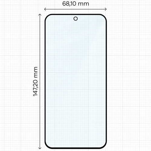 Szkło hartowane z ramką aplikacyjną Bizon Glass Aplikator Edge do OPPO Reno16 / Pro, 1 zestaw (2/6)