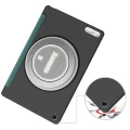 Etui z klapką Bizon Case Tab Croc do Lenovo Tab Plus Gen. 2, ciemnozielone (3/8)