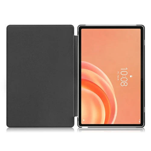Etui z klapką Bizon Case Tab Croc do Lenovo Tab Plus Gen. 2, ciemnozielone (7/8)