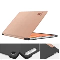 Etui z klapką Bizon Case Tab Croc do Lenovo Tab Plus Gen. 2, różowozłote (2/8)