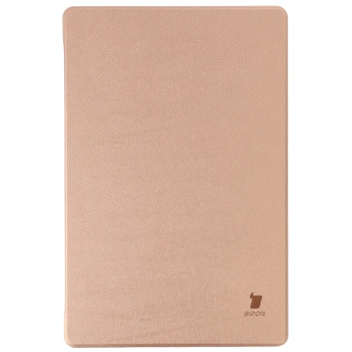 Etui z klapką Bizon Case Tab Croc do Lenovo Tab Plus Gen. 2, różowozłote (5/8)