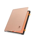 Etui z klapką Bizon Case Tab Croc do Lenovo Tab Plus Gen. 2, różowozłote (6/8)