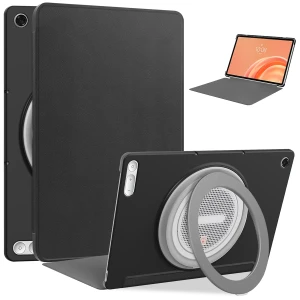 Etui z klapką Bizon Case Tab Croc do Lenovo Tab Plus Gen. 2, czarne