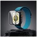 Szkło ochronne na ekran YAXO AR Superhard Armor Glass do Apple Watch Ultra 1/2/3, srebrna ramka (2/6)