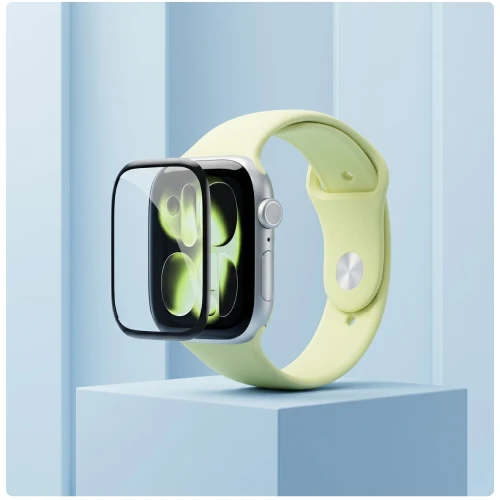 Szkło ochronne na ekran YAXO Diamond Armor Glass do Apple Watch 46mm, przezroczyste (6/7)