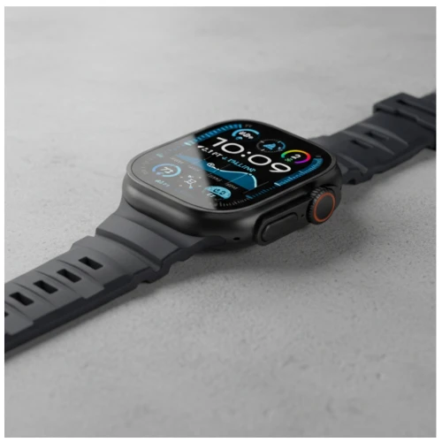 Pasek YAXO Rugged Evo Sport Band do Apple Watch 44/45/46/49 mm, czarny (6/9)